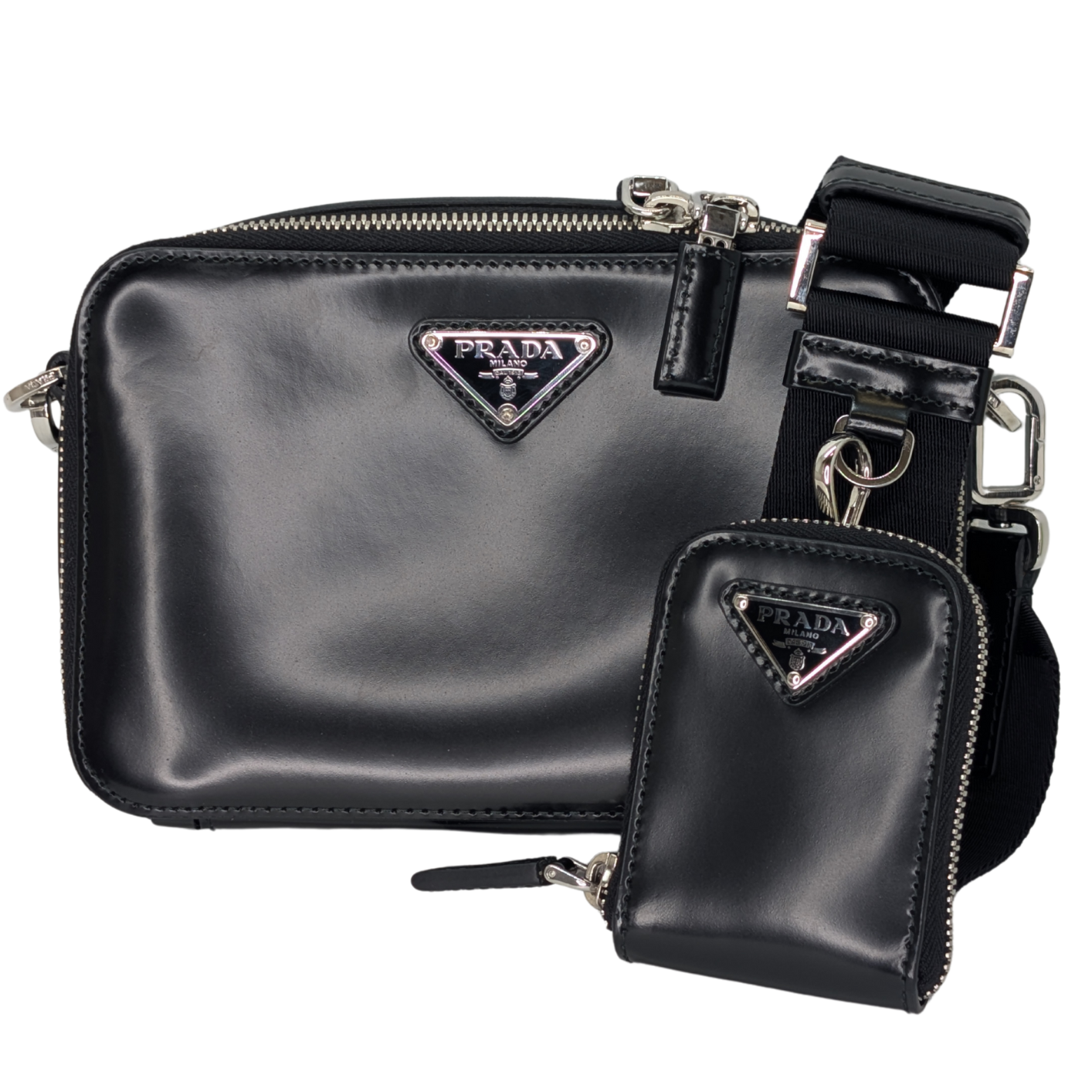 Second-hand Prada Brique crossbody bag