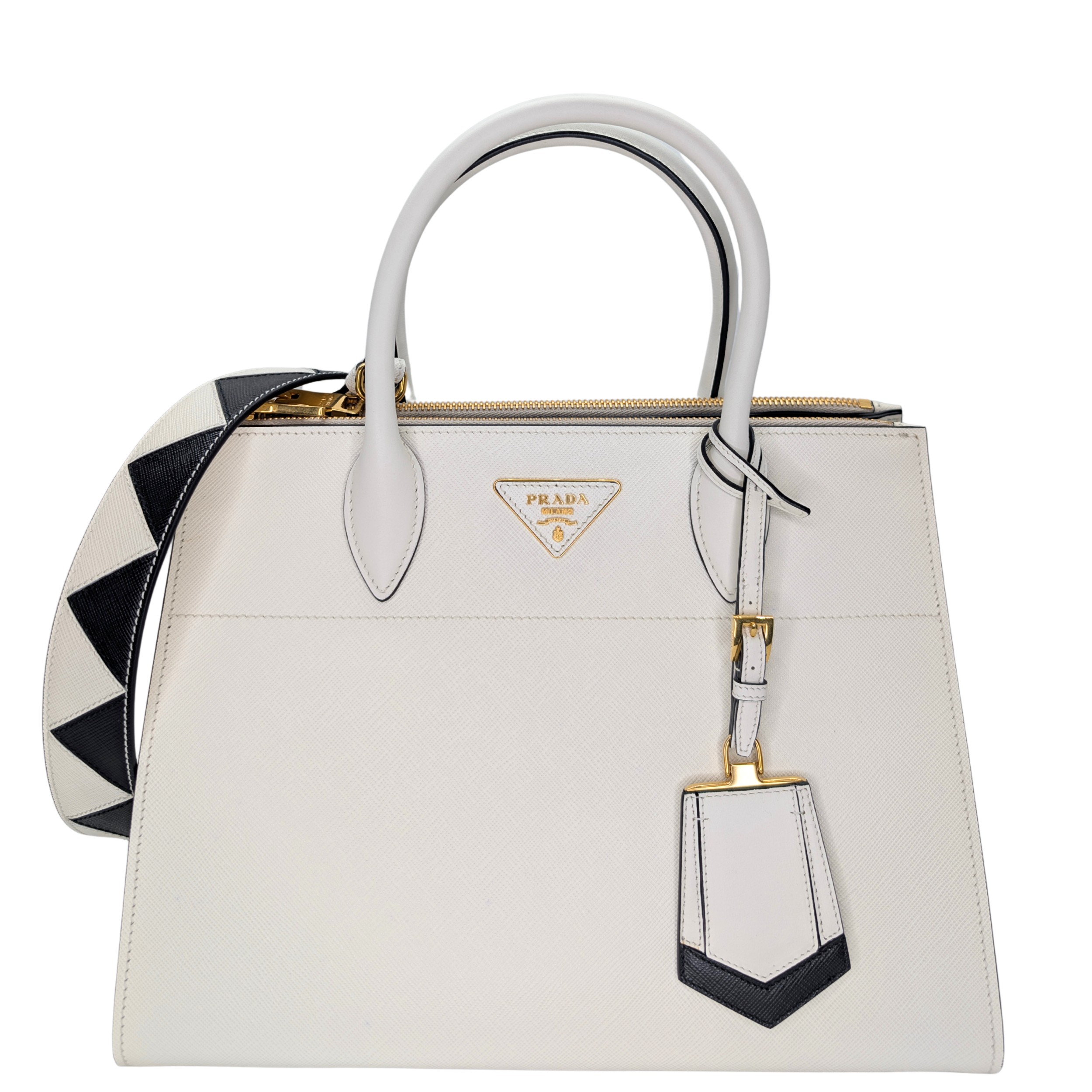 Second-hand Prada Saffiano shoulder bag
