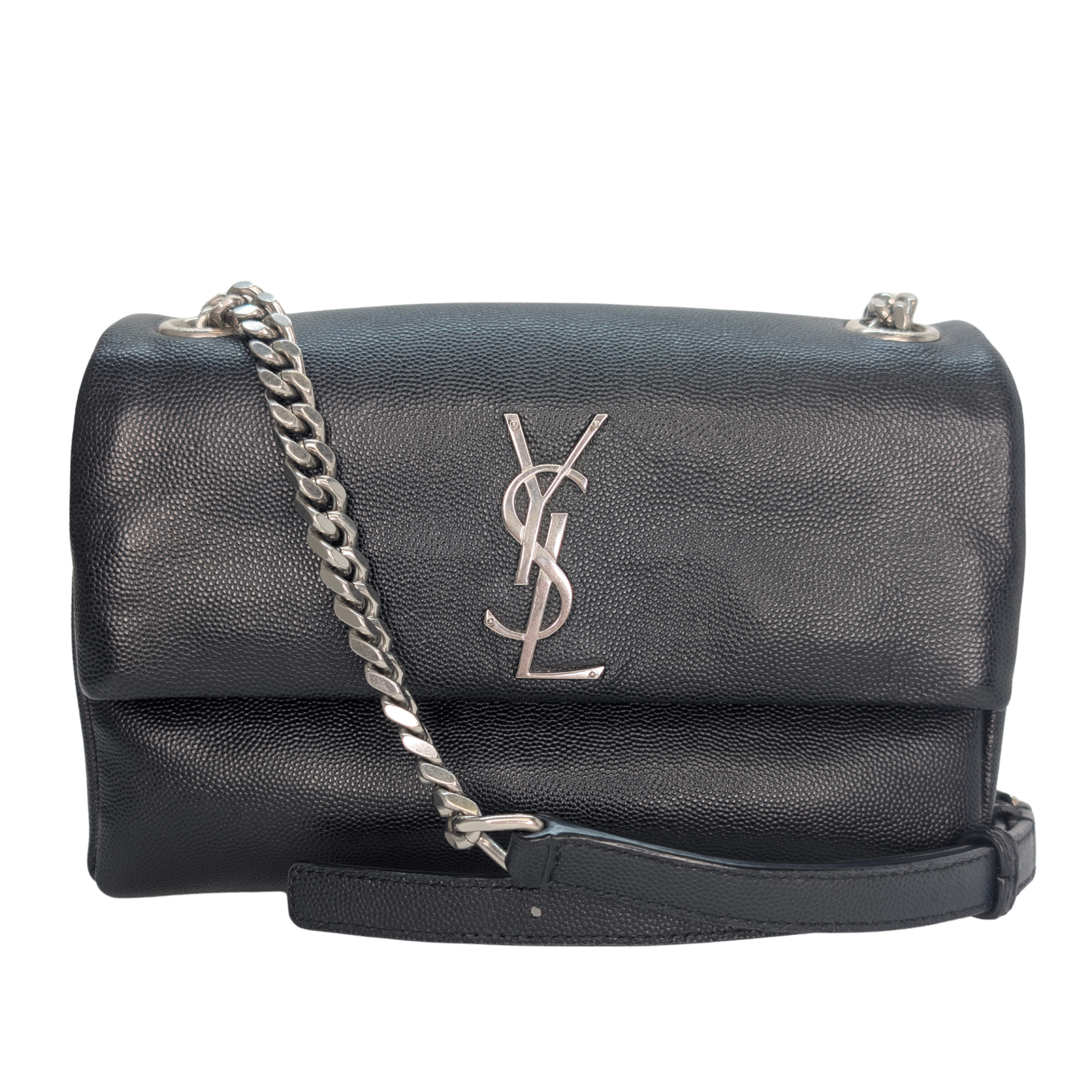 Saint Laurent Hollywood crossbody Bag Black