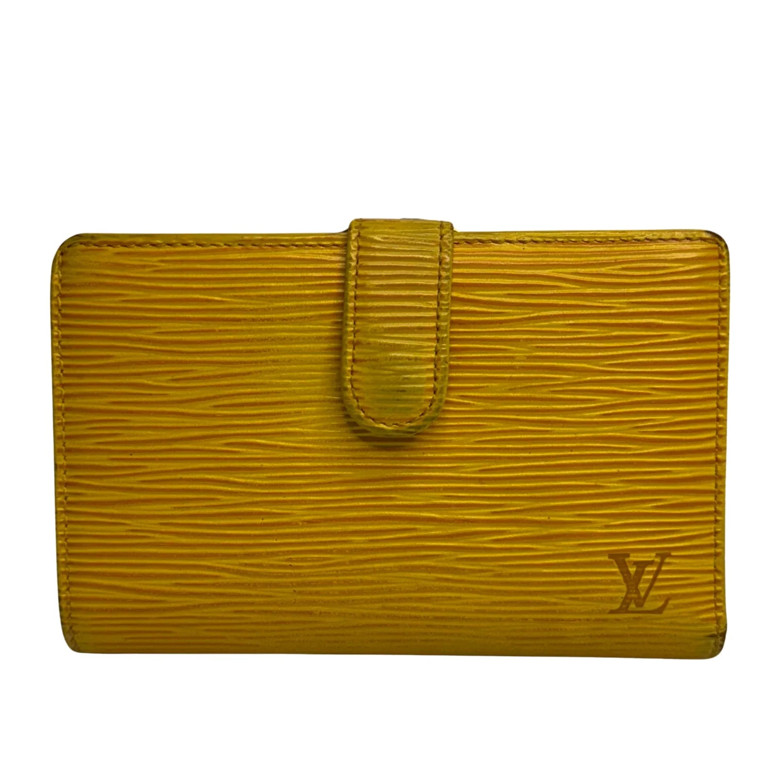 Louis Vuitton Epi Leather Long Wallet Yellow - Lost Designer