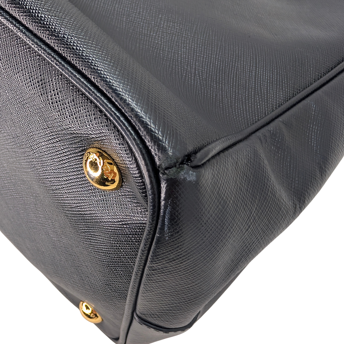 Prada Galleria Large Saffiano Leather Tote Black