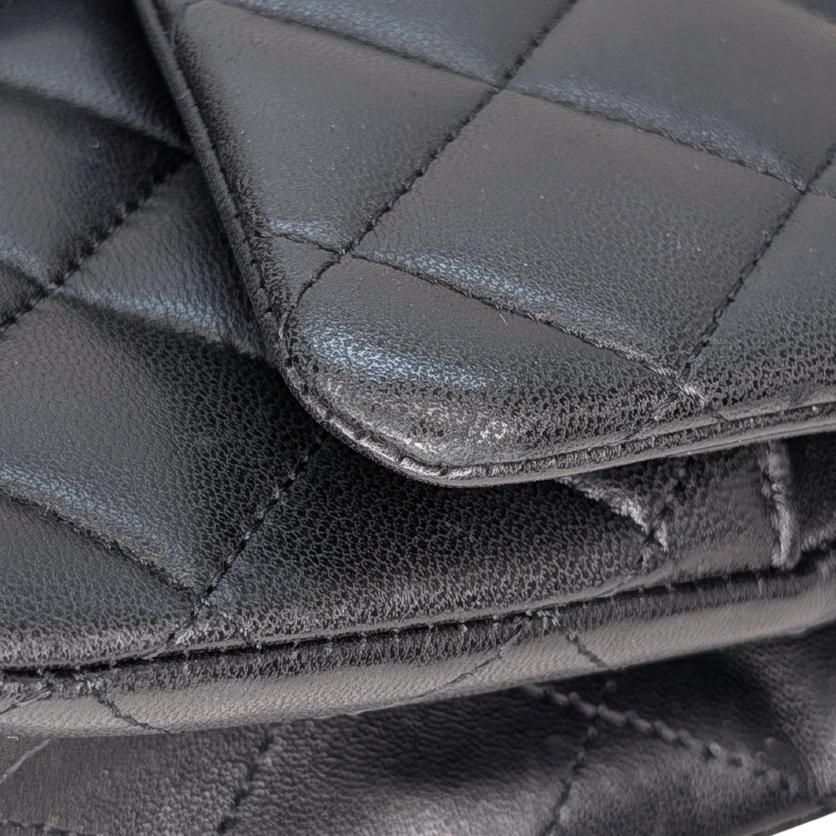 Chanel Small Classic Double Flap Bag Lambskin Black GHW