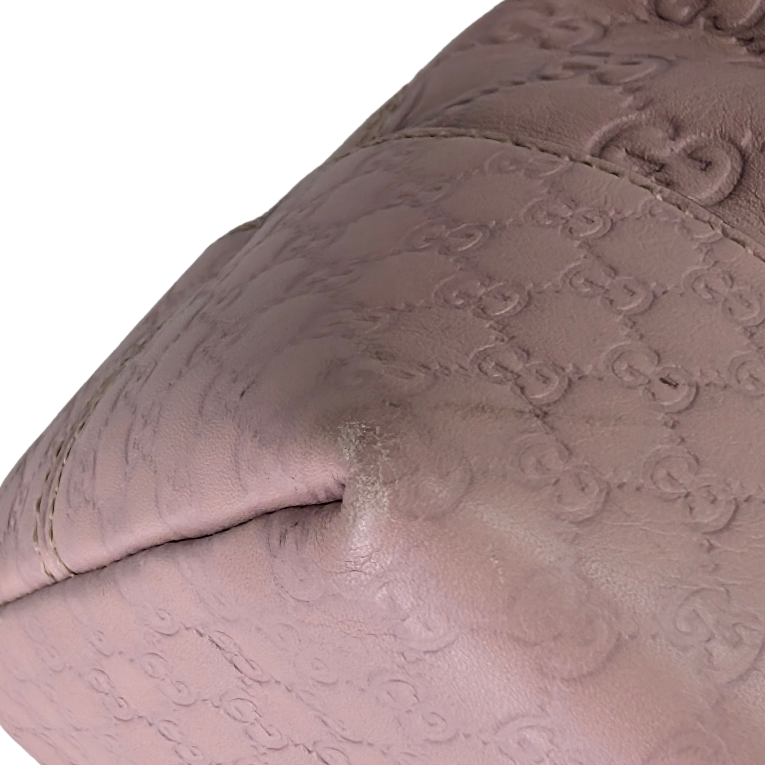 Gucci Bree convertible top handle باللون الوردي