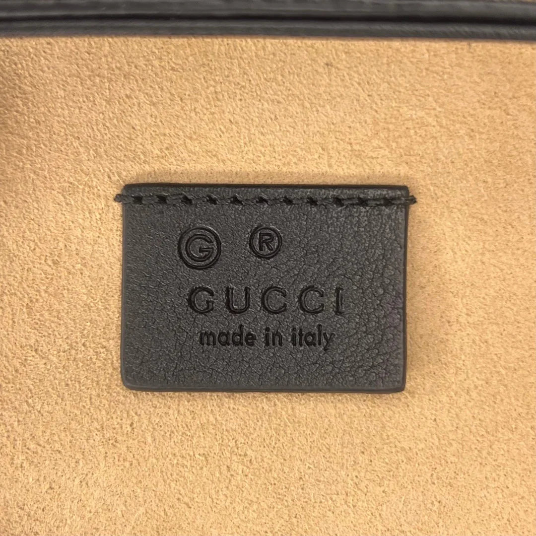 Gucci Padlock Medium GG Supreme Saddle Messenger Bag - Lost Designer