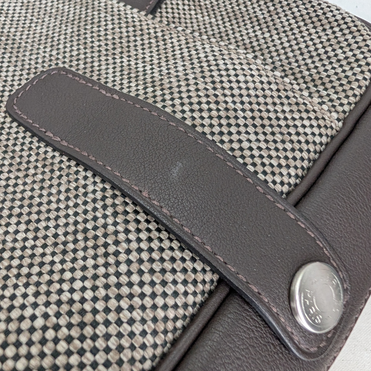 Hermes Caleche-Express Top Handle Bag Grey