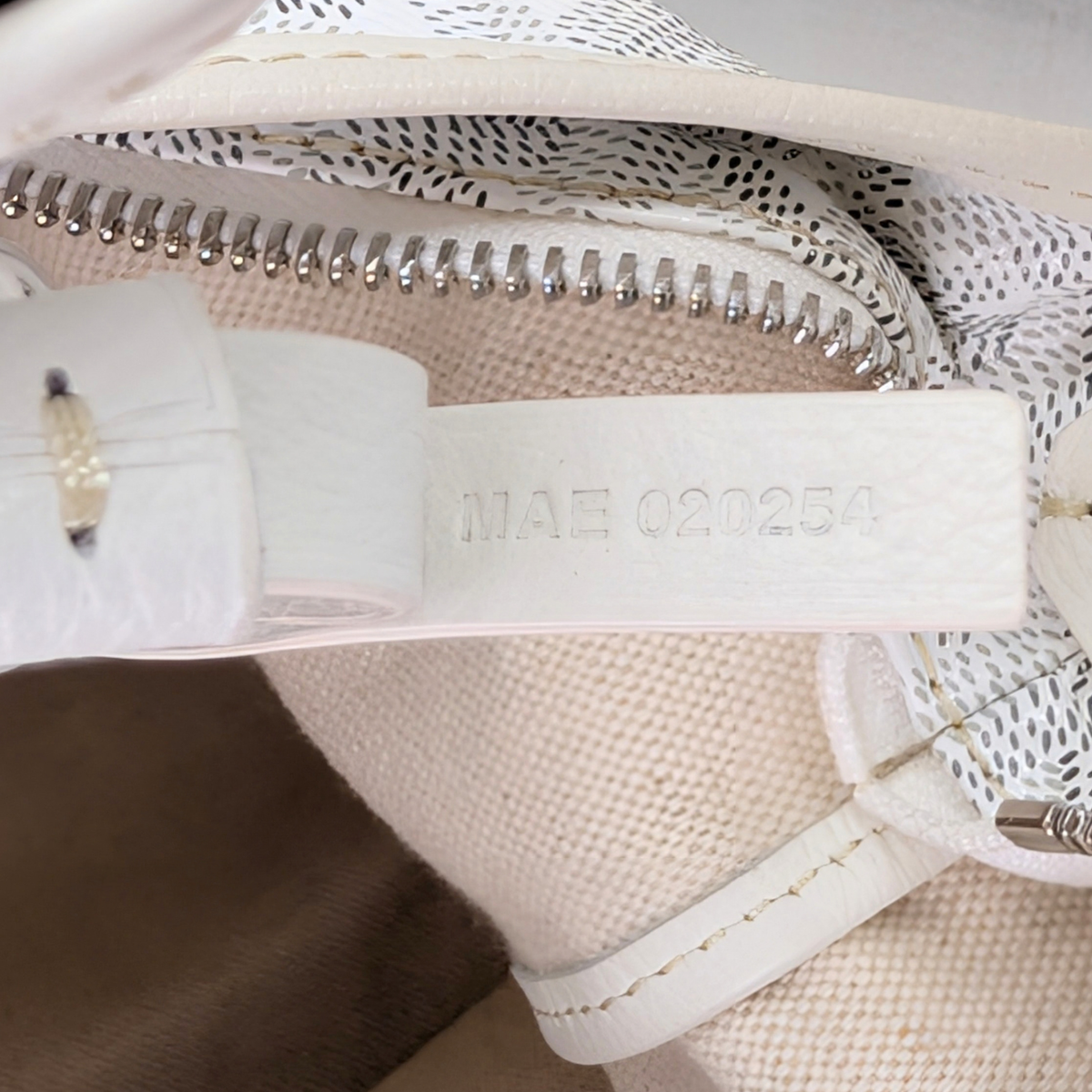 Goyard Bohème Hobo bag White