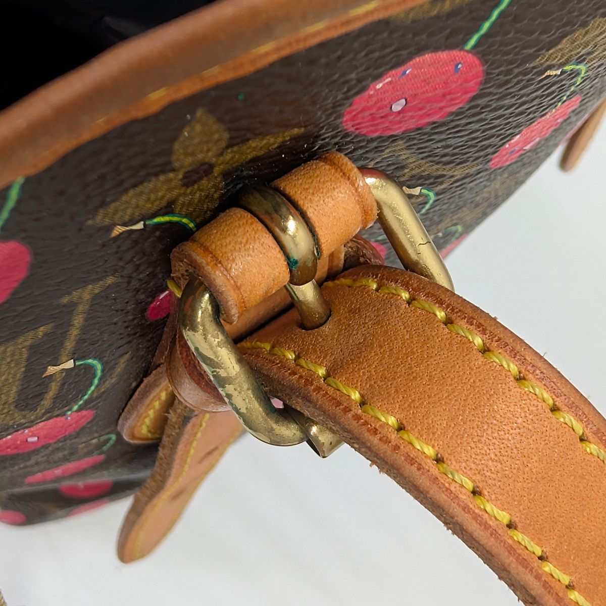 Louis Vuitton Cerises Bucket Murakami Cherry Handbag