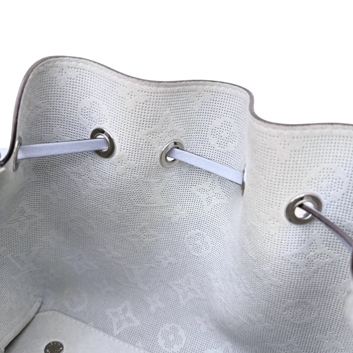 Louis Vuitton Bella Mahina Bag Leather Olympe Blue - Lost Designer