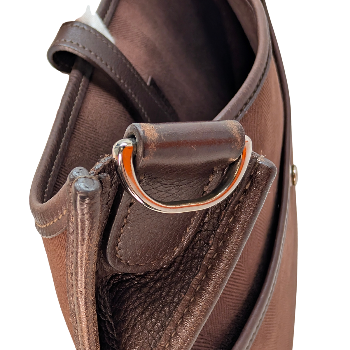 Hermes Evelyne I 29 PM Toile Brown Bag