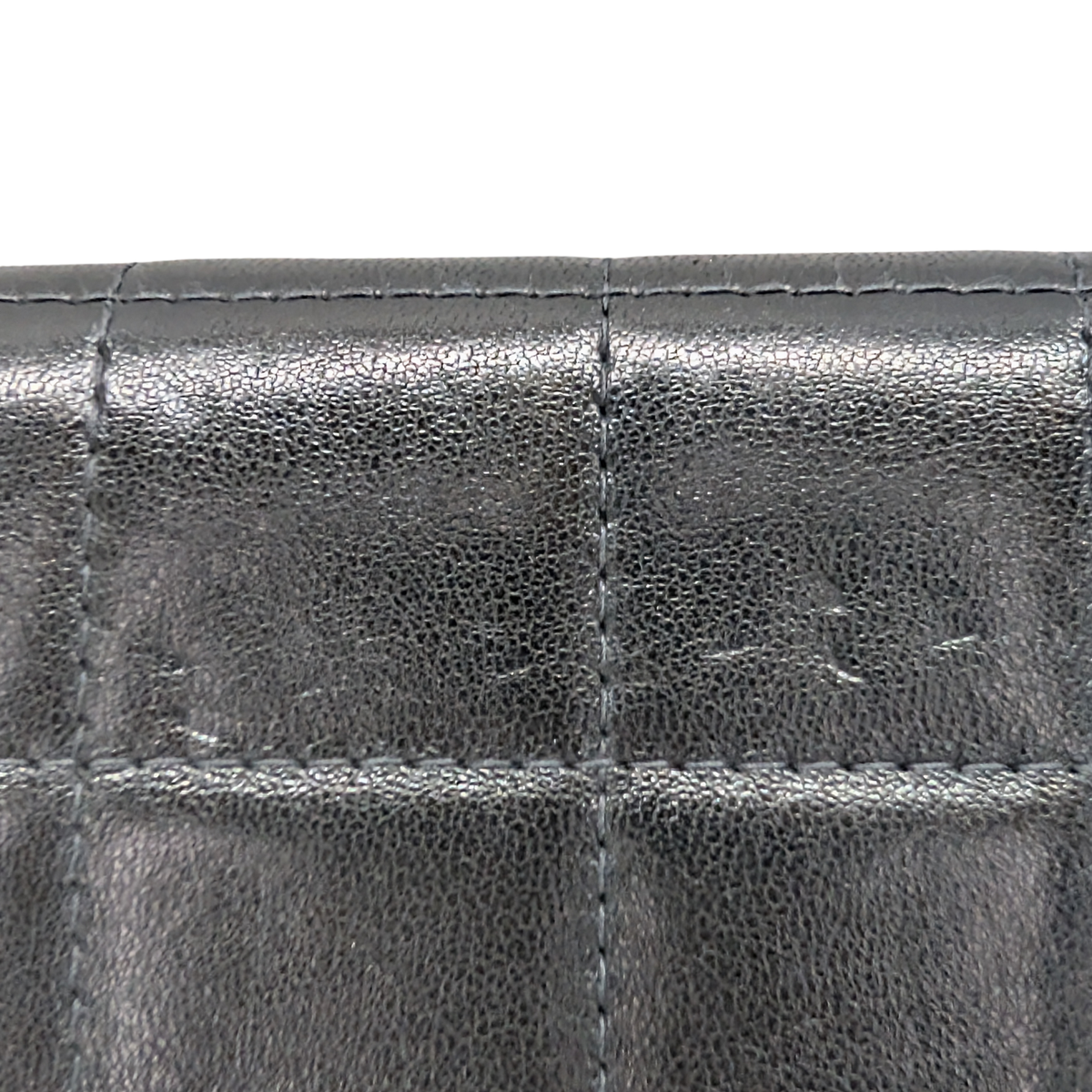 Chanel Chocolate Bar WOC Black/Silver Shoulder Bag