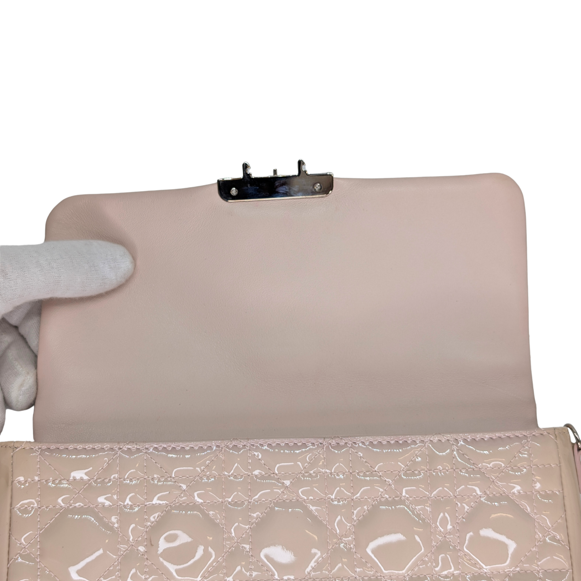 Dior Cannage Shoulder Bag Beige