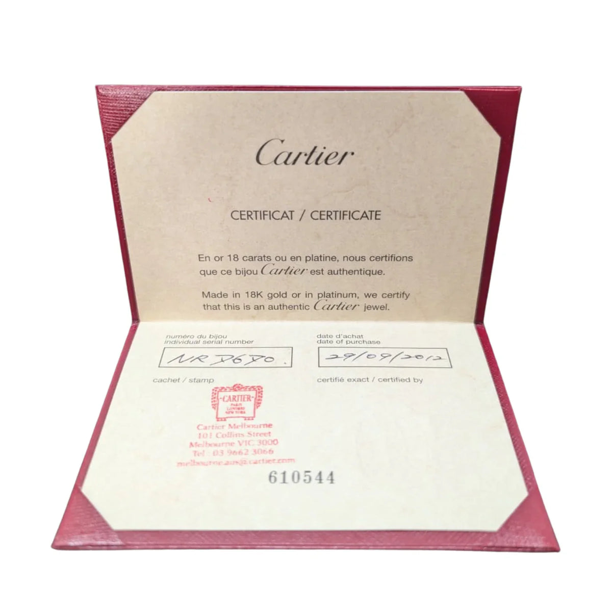 Cartier Pasha Mother Of Pearl 18K Gold Ring Size M½ - Lost Designer