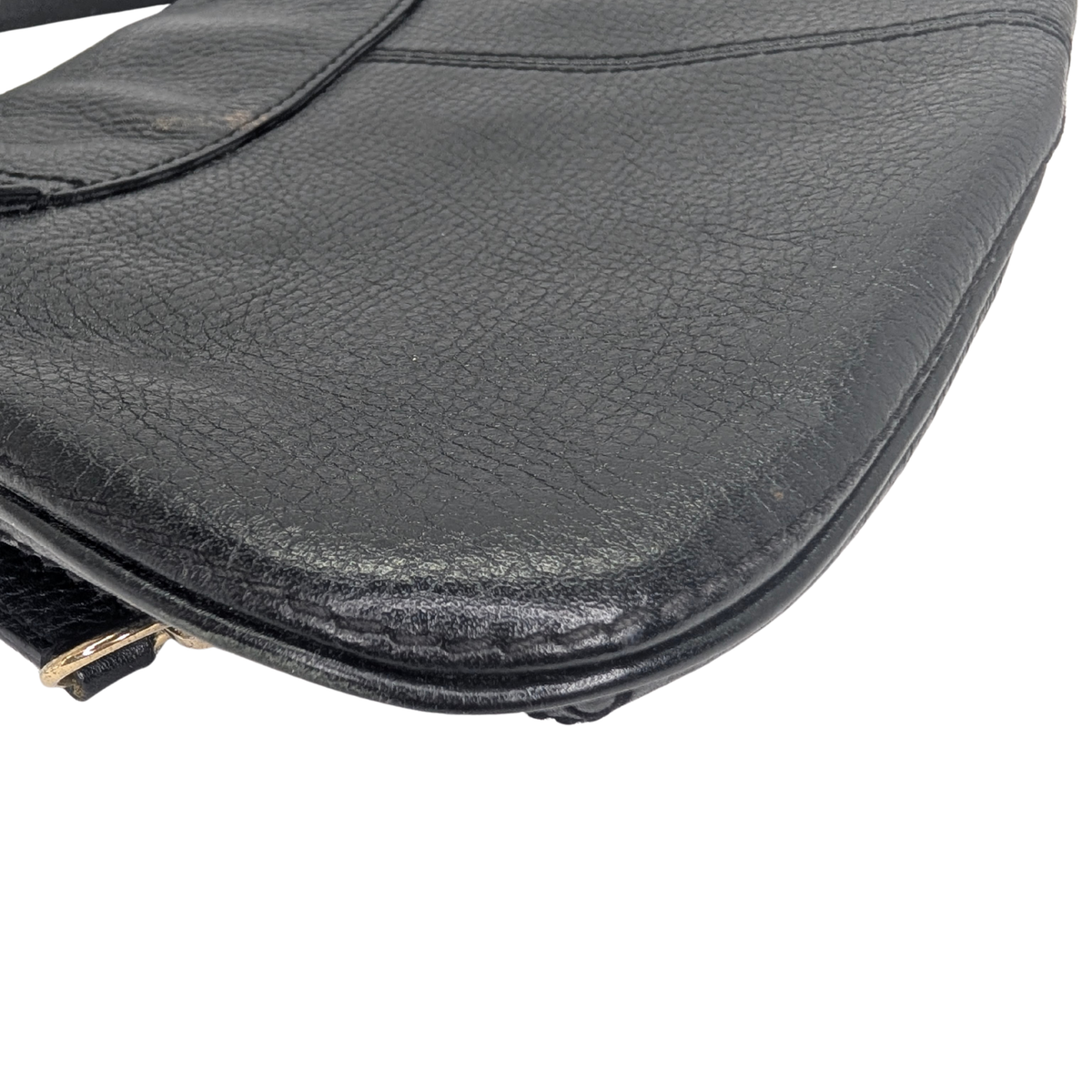 Burberry Leather Shoulder Bag Black