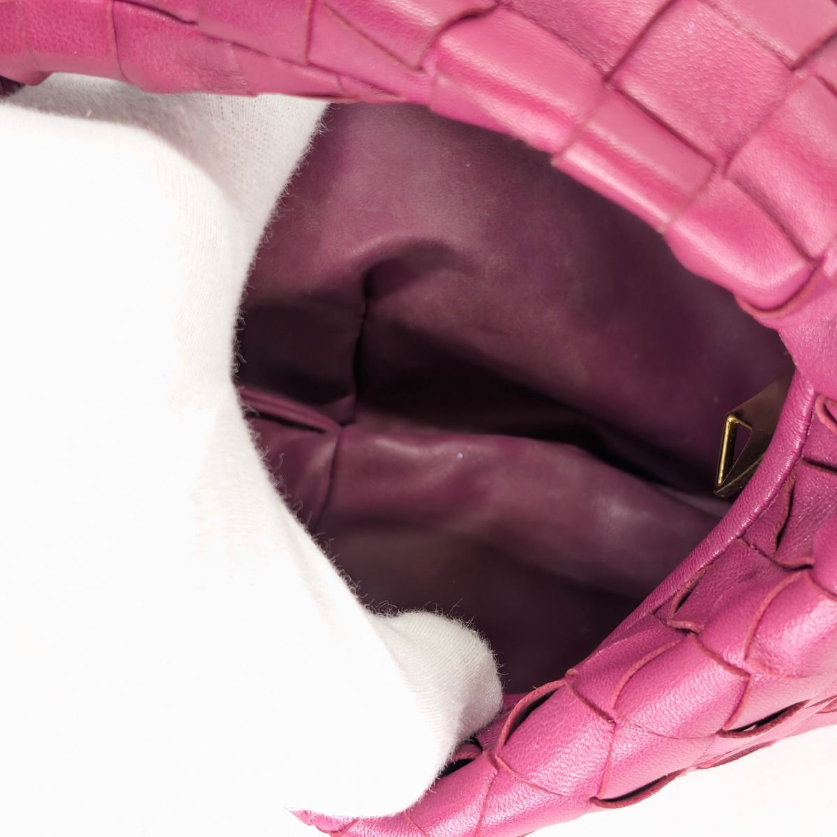 Bottega Veneta Mini Jodie Handbag Pink