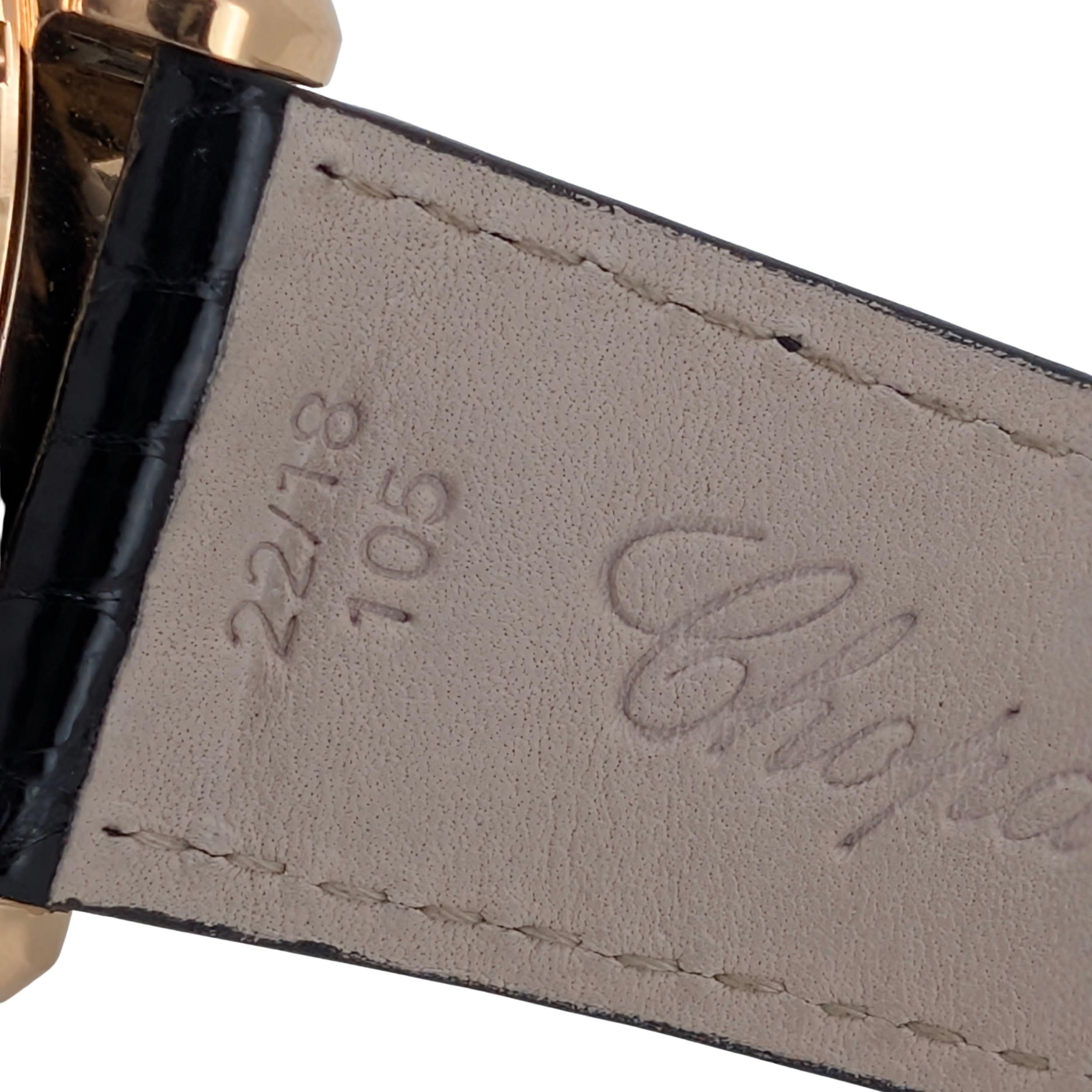 Chopard Happy Sport Chronograph 18k Rose Gold 42mm Watch 283583-5004