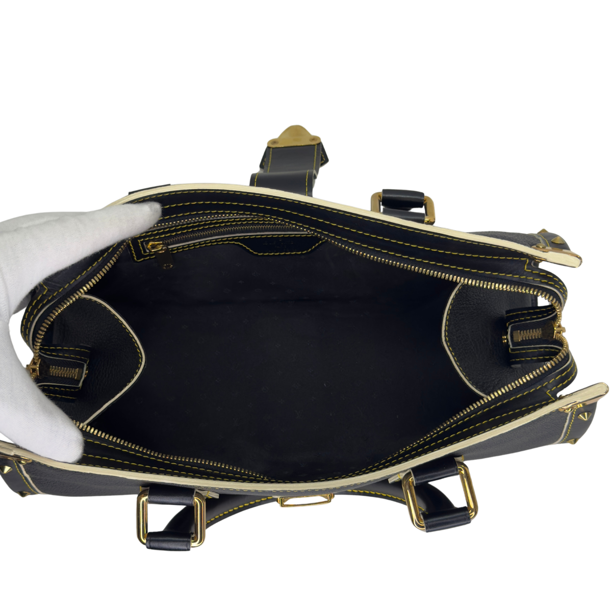 Louis Vuitton L'Epanoui PM Suhali Leather Black