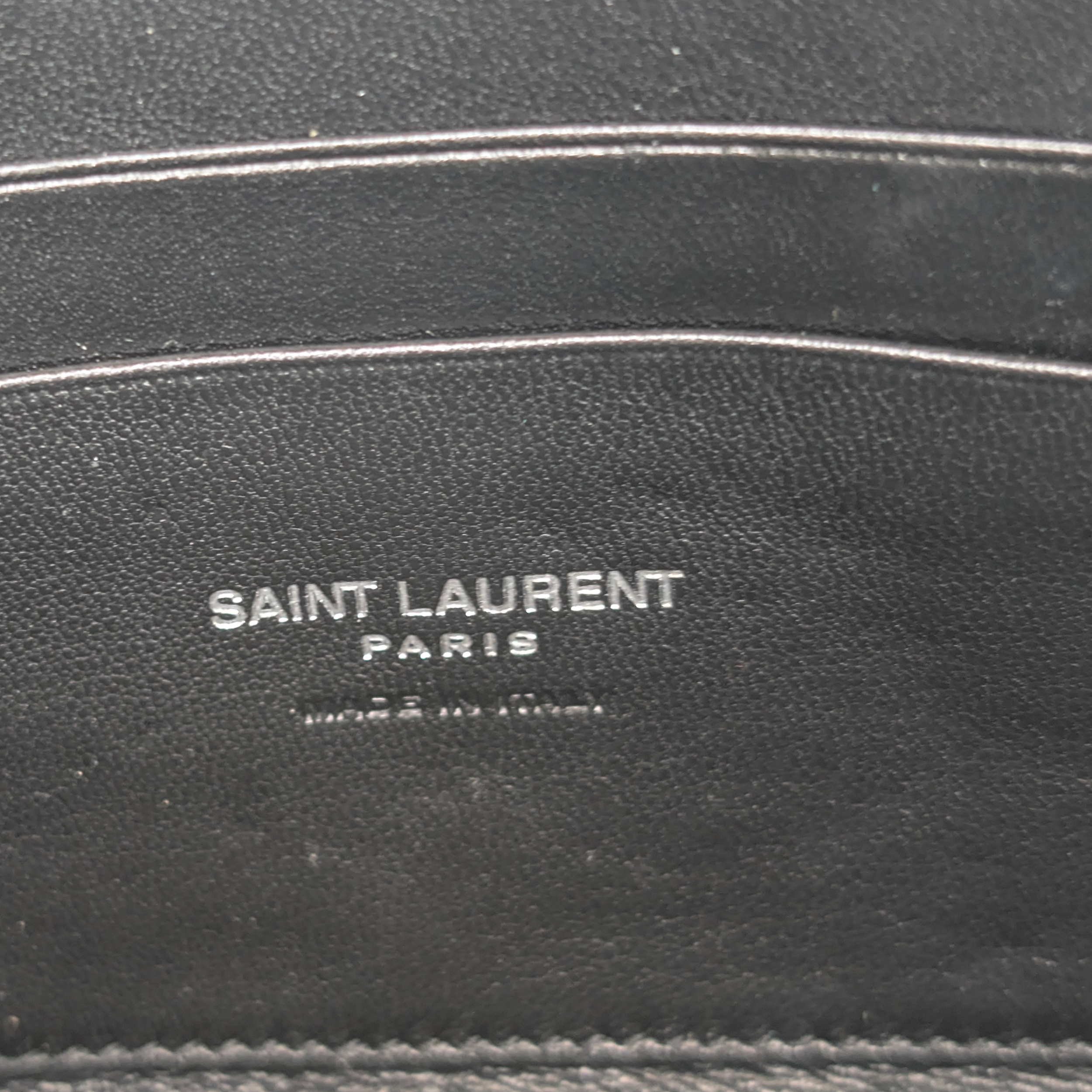 Saint Laurent Mini Lou Camera Bag Green