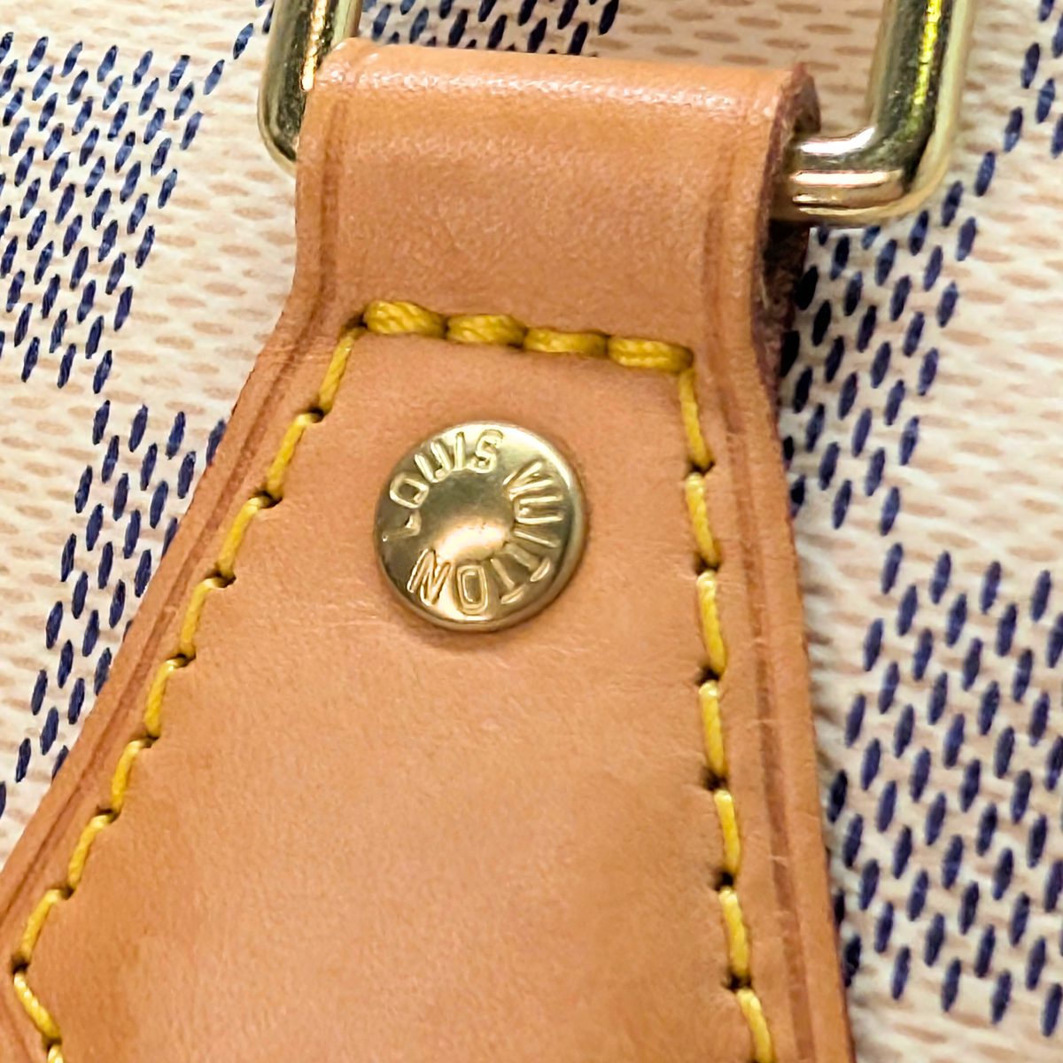 Louis Vuitton Speedy 30 Bandoulière Azur Damier Bag