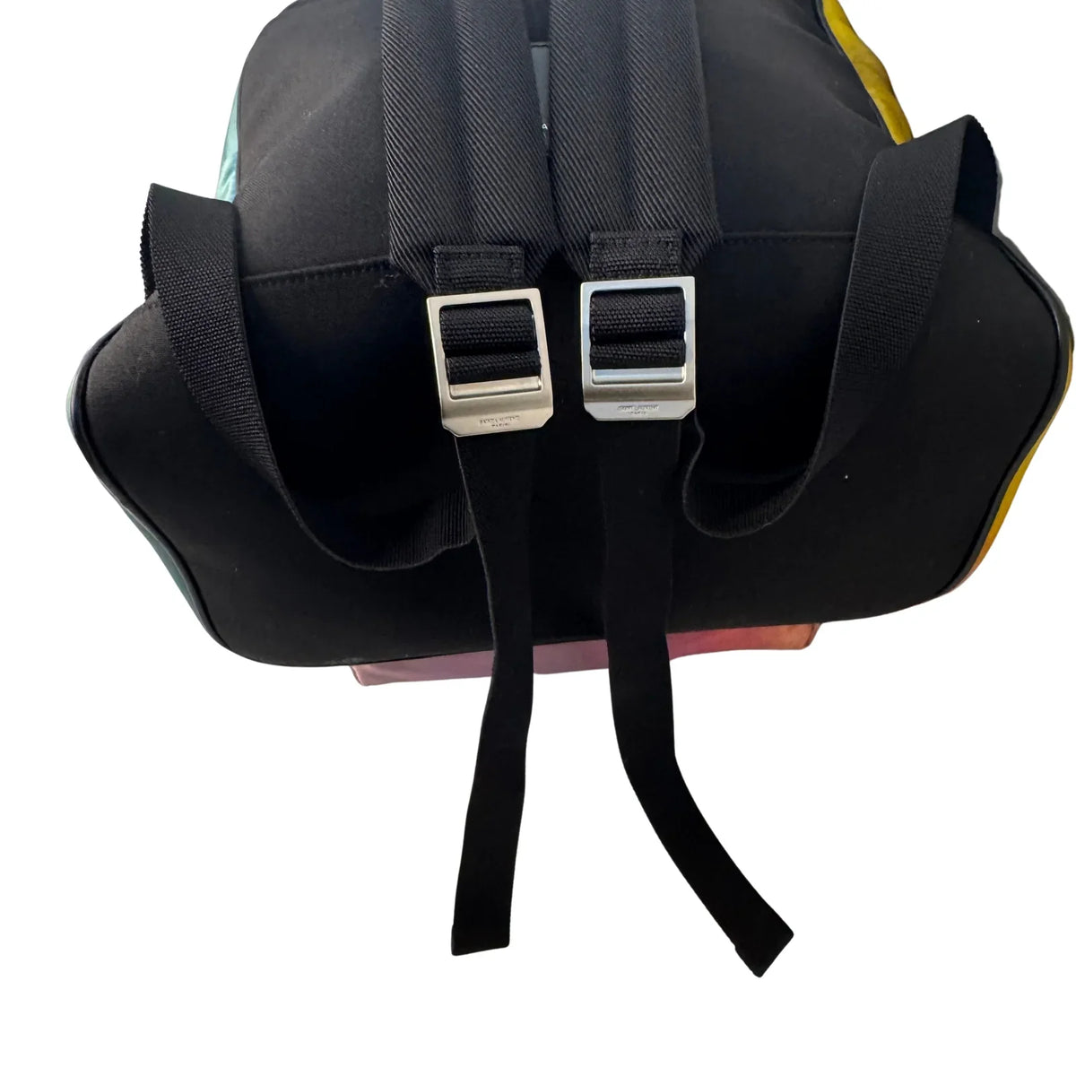 Saint Laurent Multicolor Canvas Backpack Bag - Lost Designer