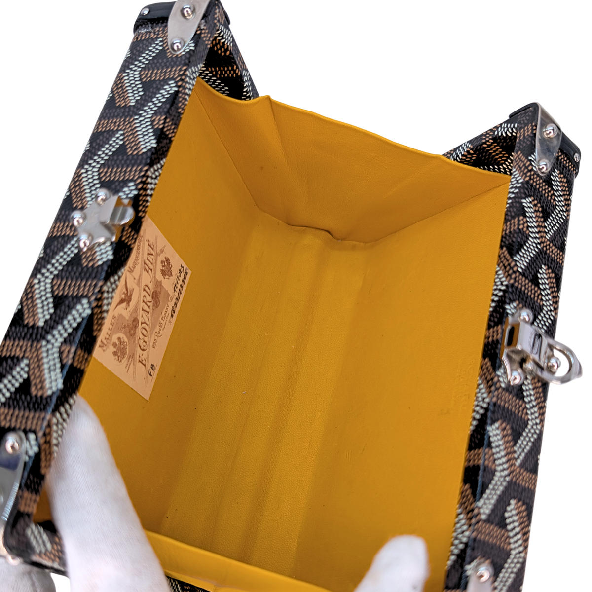 Goyard Minaudière Trunk Bag