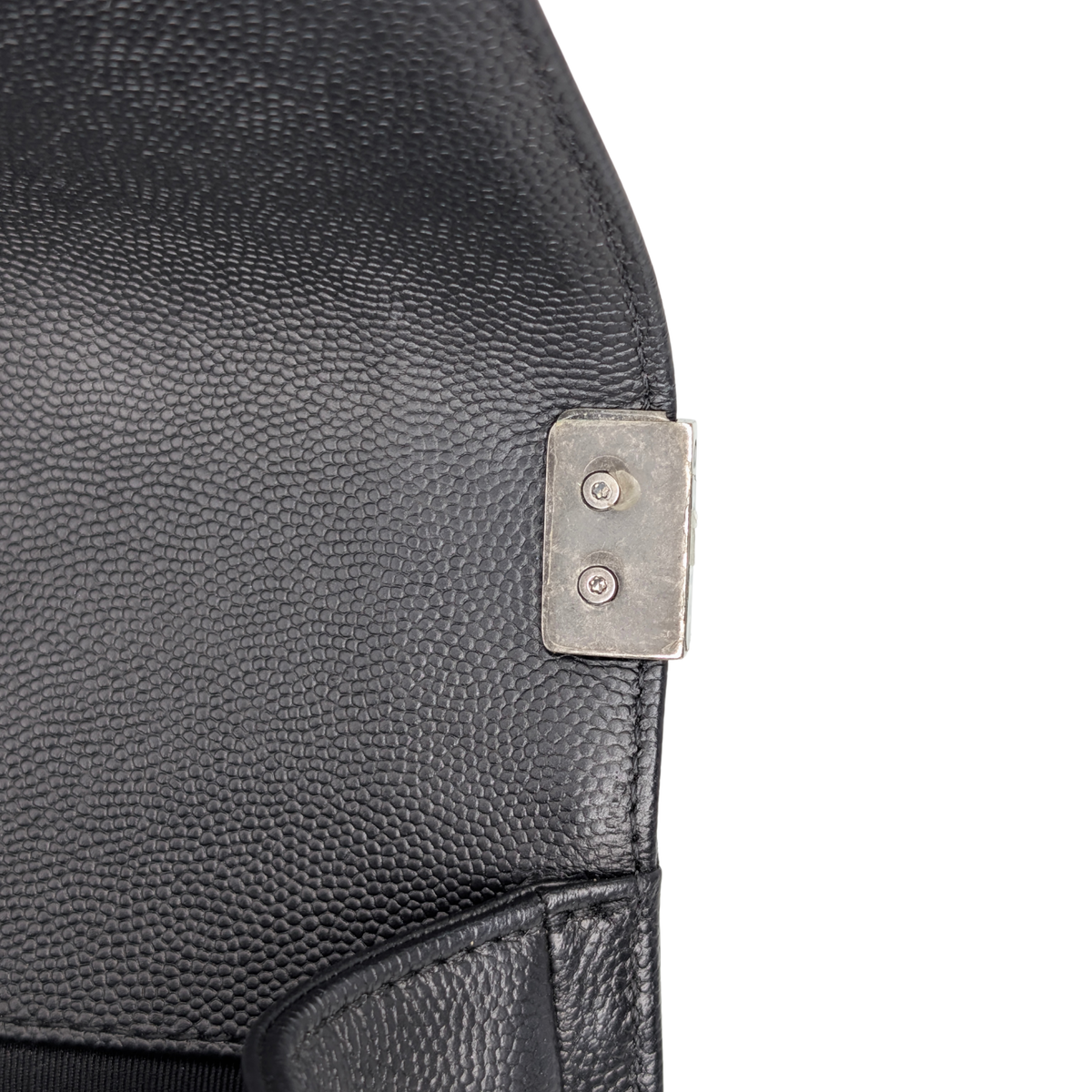 Chanel Small Boy Bag Caviar Black Bag