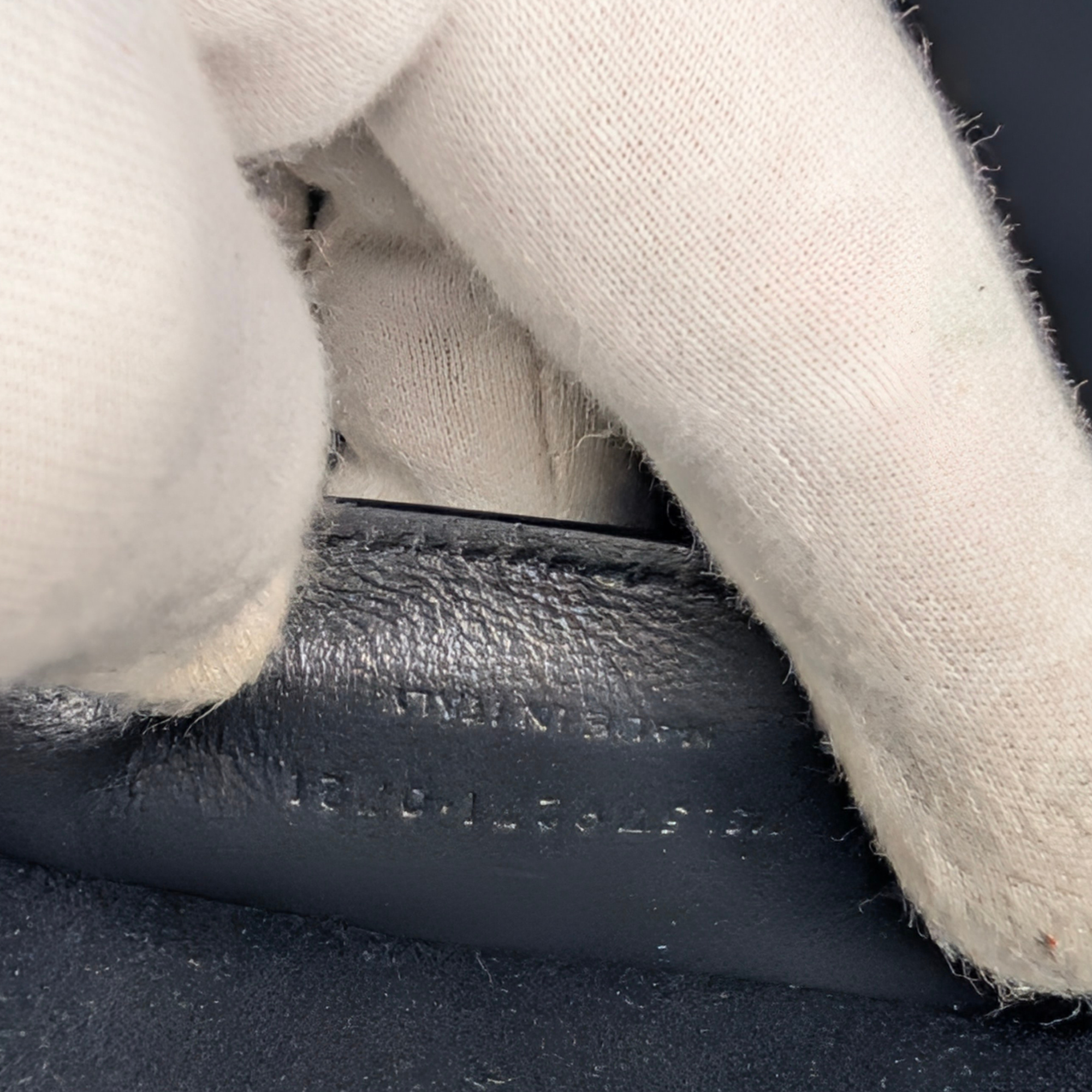 Saint Laurent Manhattan Medium Crocodile Embossed Shoulder Bag