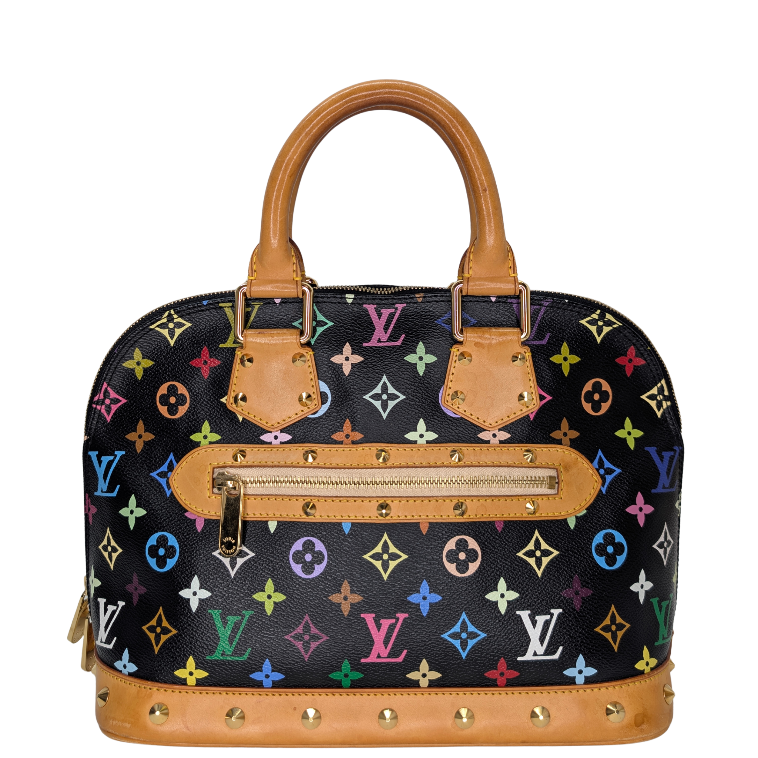 Louis Vuitton Takashi Murakami Alma PM Bag Black Monogram Multicolour