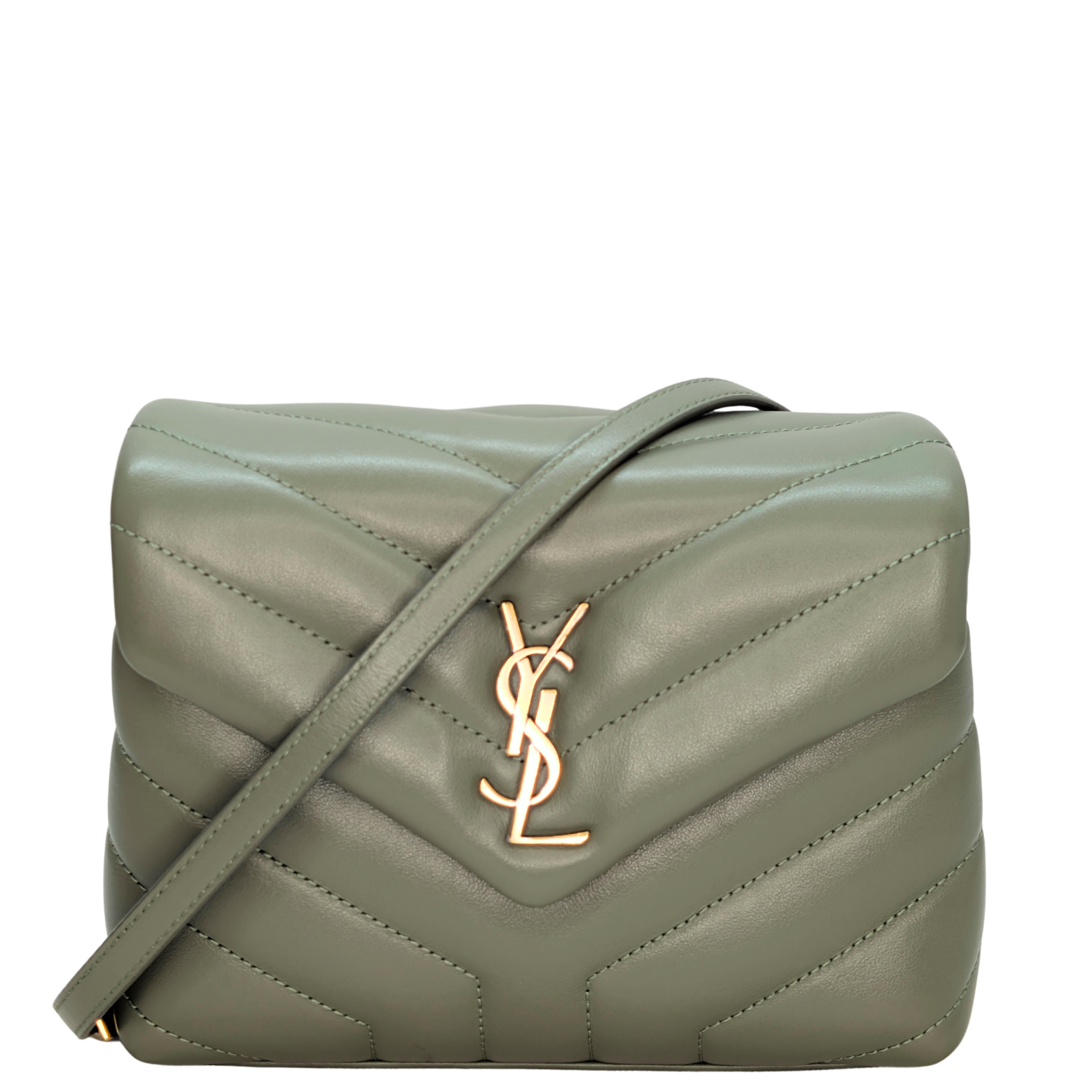 Saint Laurent Toy LouLou Bag Sage Green