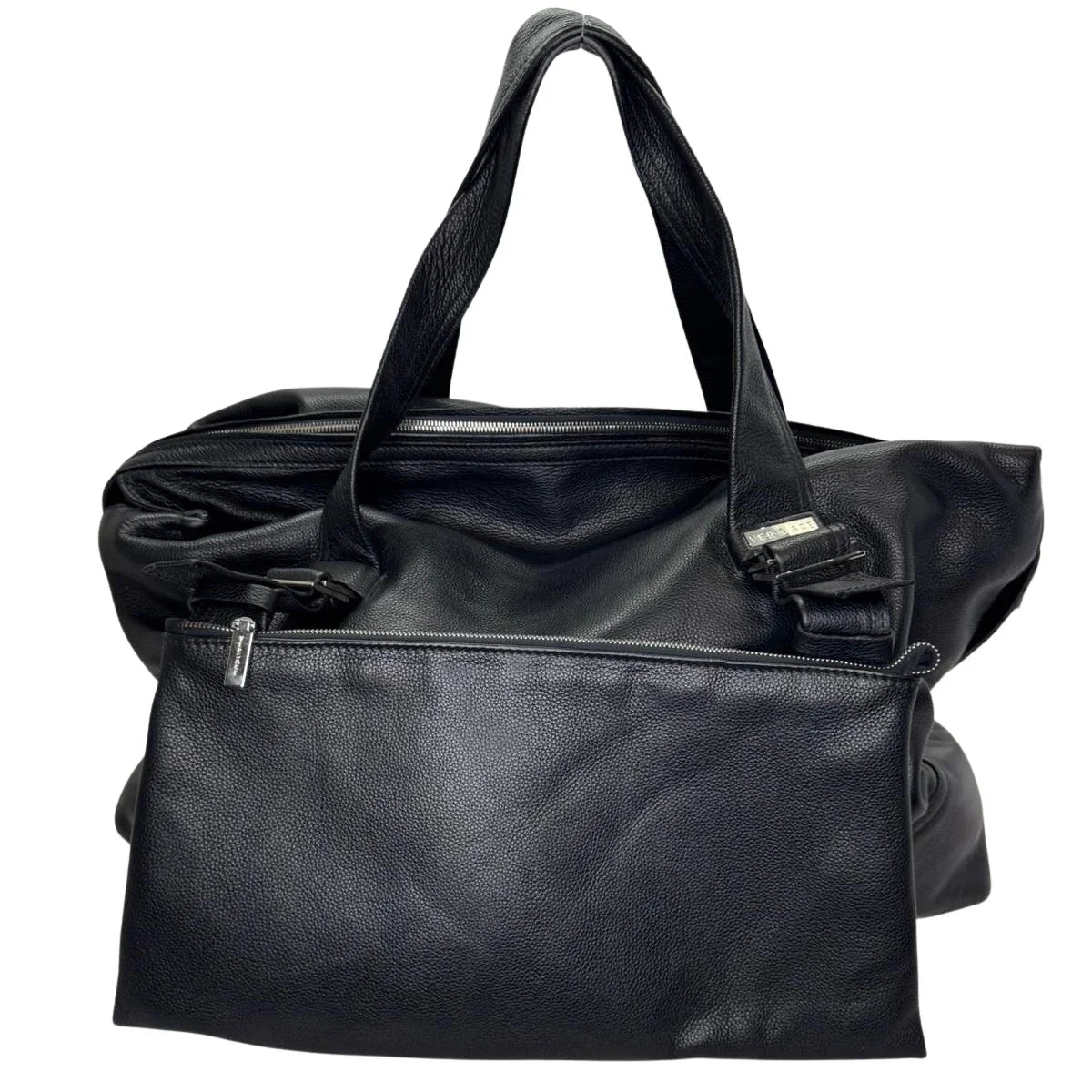 Versace Carry On Large Leather Black - Lost Designer