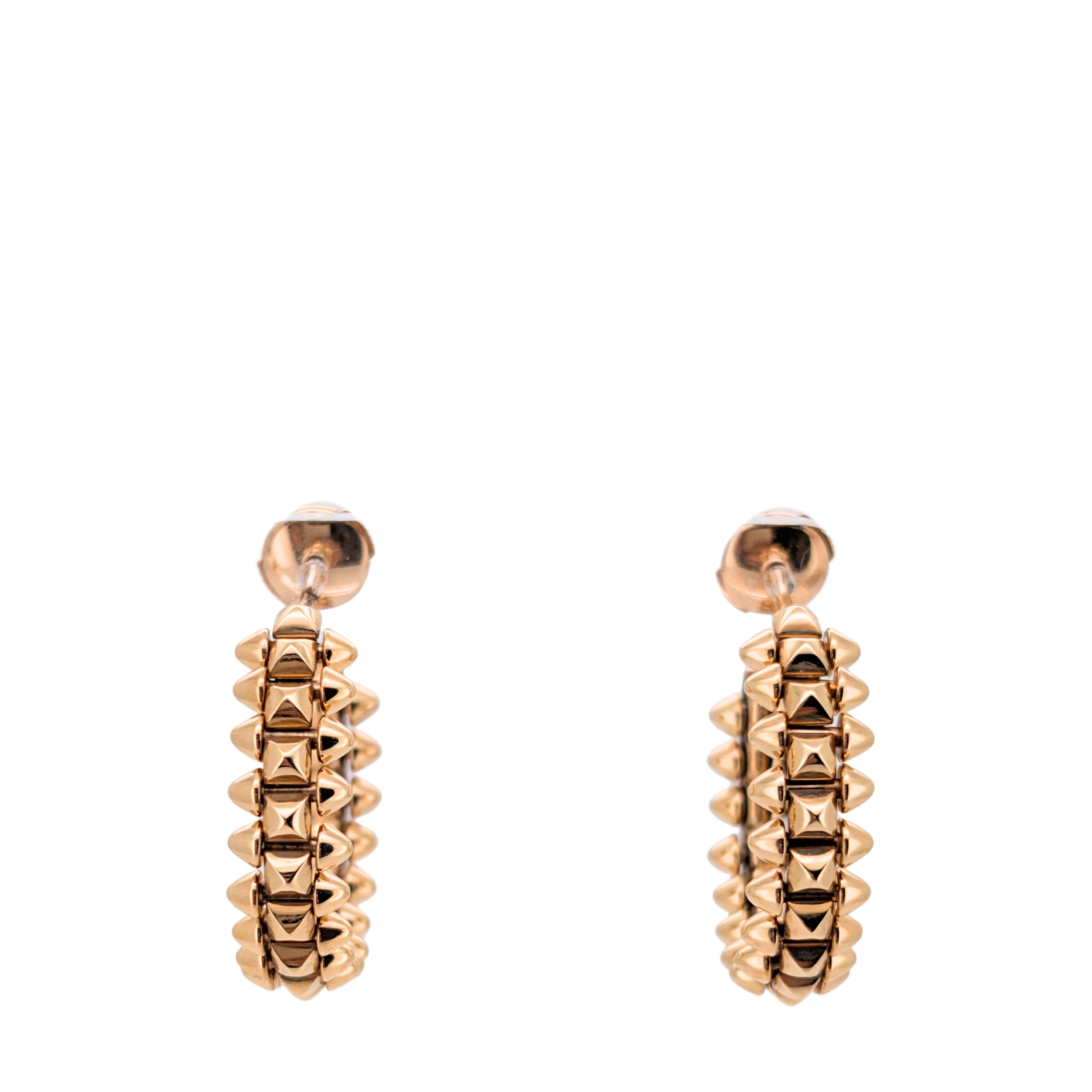 Cartier Clash de Cartier Hoop Earrings Small Model 18K Yellow Gold