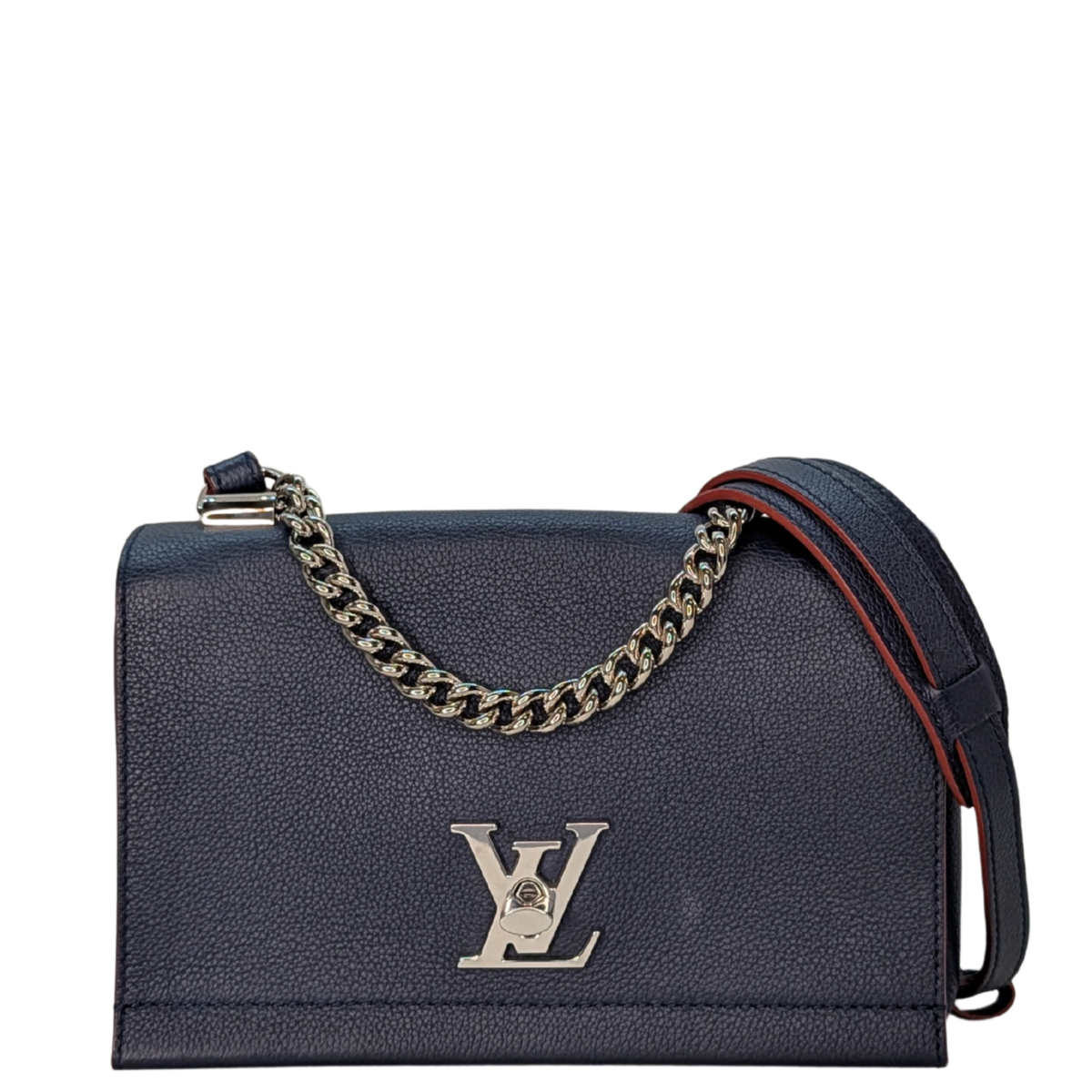 Louis Vuitton Lockme II BB Navy Blue Bag