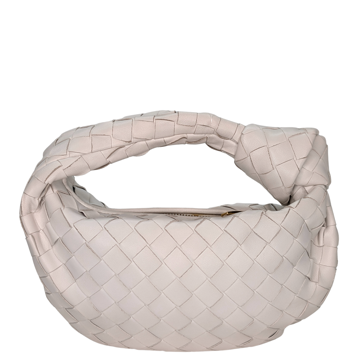 Bottega Veneta Mini Jodie Handbag White