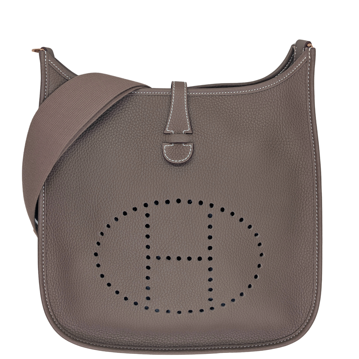 Hermes Evelyne III 29 Taurillon Clemence Etoupe ختم U