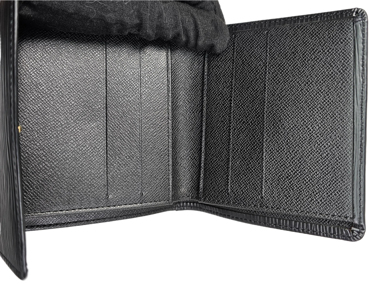 Louis Vuitton Epi Black Wallet - Lost Designer