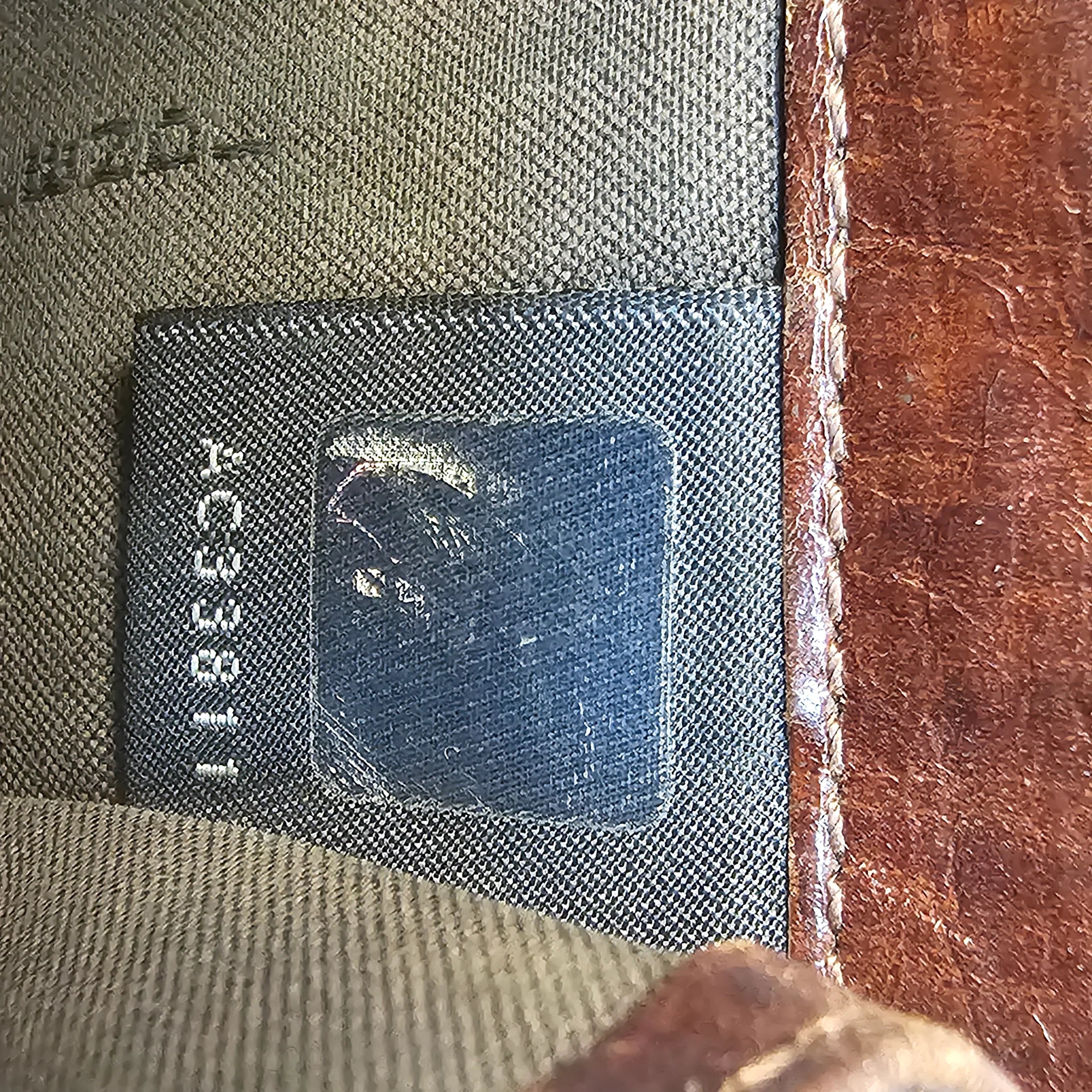 Fendi Monogram Leather & Canvas Wallet - Lost Designer