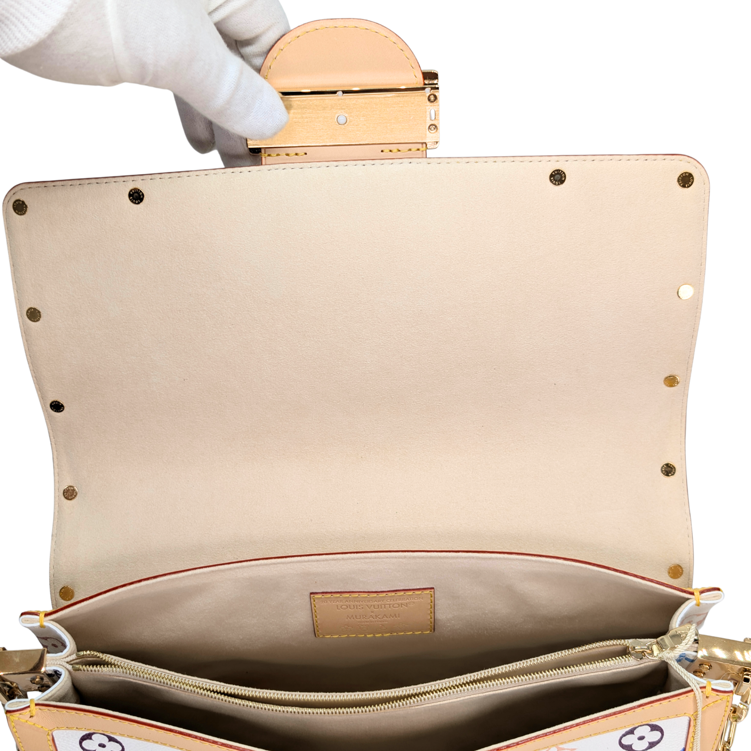 Louis Vuitton x Takashi Murakami Dauphine GM Multicolour Bag