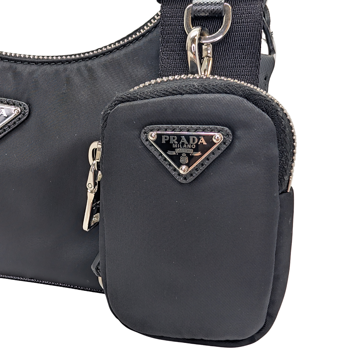 Prada Re-Edition 2005 Re-Nylon Bag Black