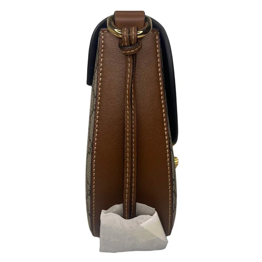 Gucci Padlock Medium GG Supreme Saddle Messenger Bag - Lost Designer