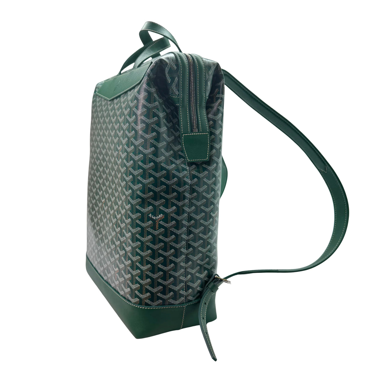Goyard Cisalpin Backpack Bag Coated Canvas Green - Lost Designer