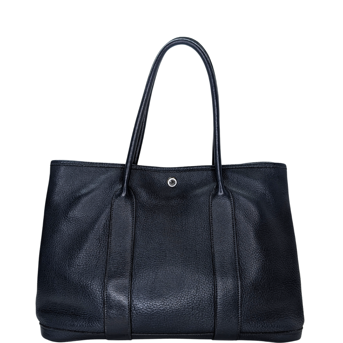 Hermes Garden Party 36 Negonda Square L Stamp Dark Navy