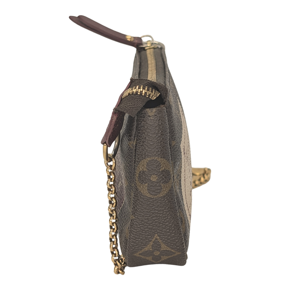 Louis Vuitton Travel Stamp Mini Pochette Bag