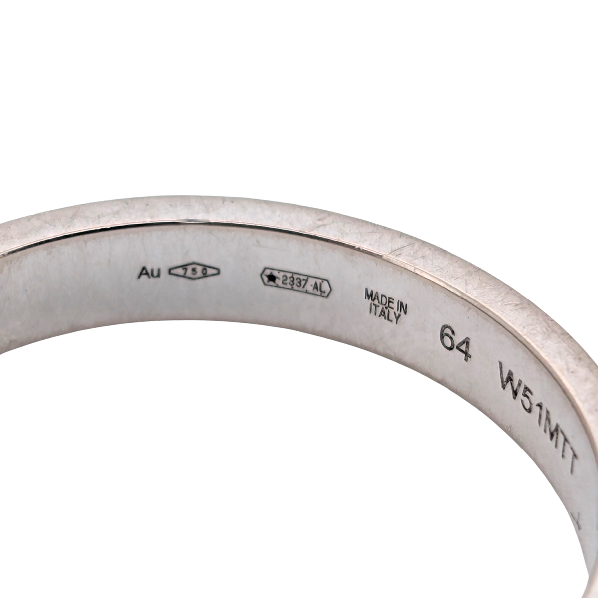 Bvlgari B.zero1 18k White Gold Band