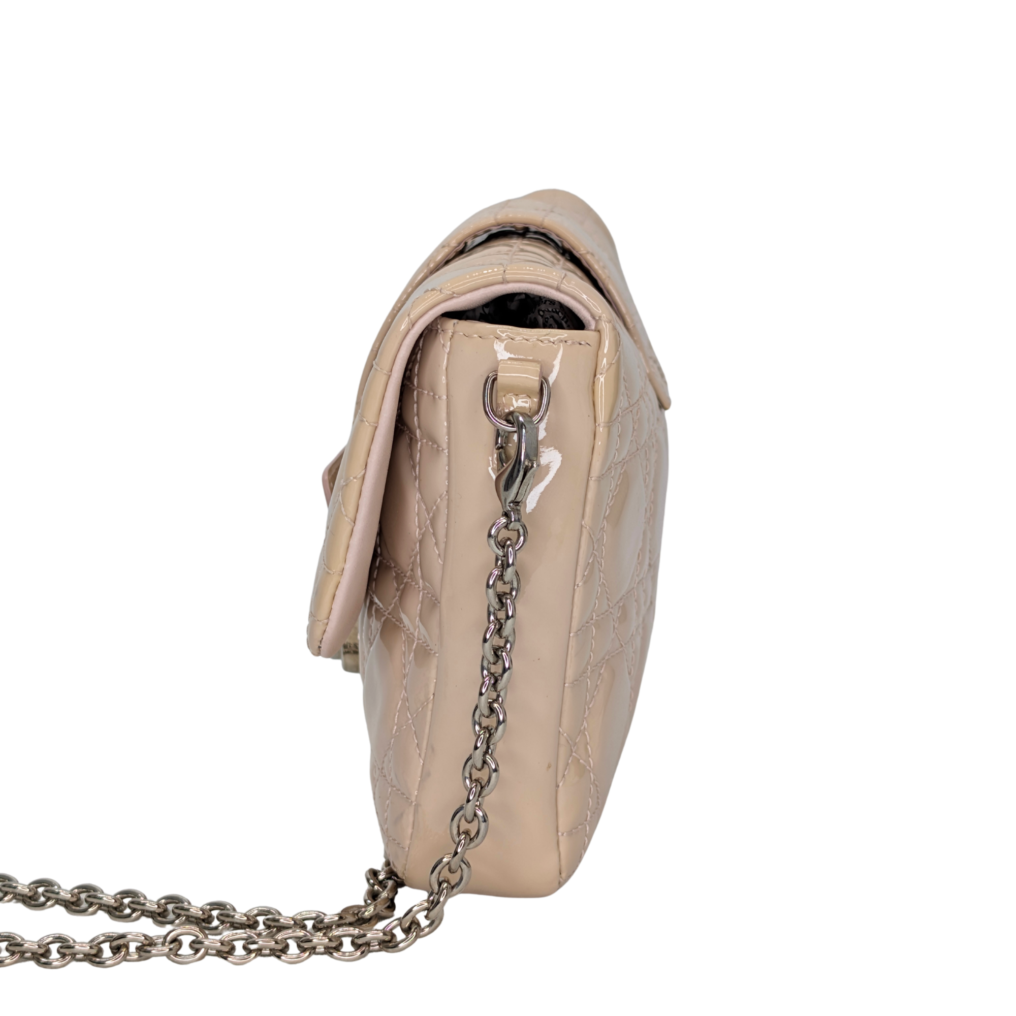 Dior Cannage Shoulder Bag Beige