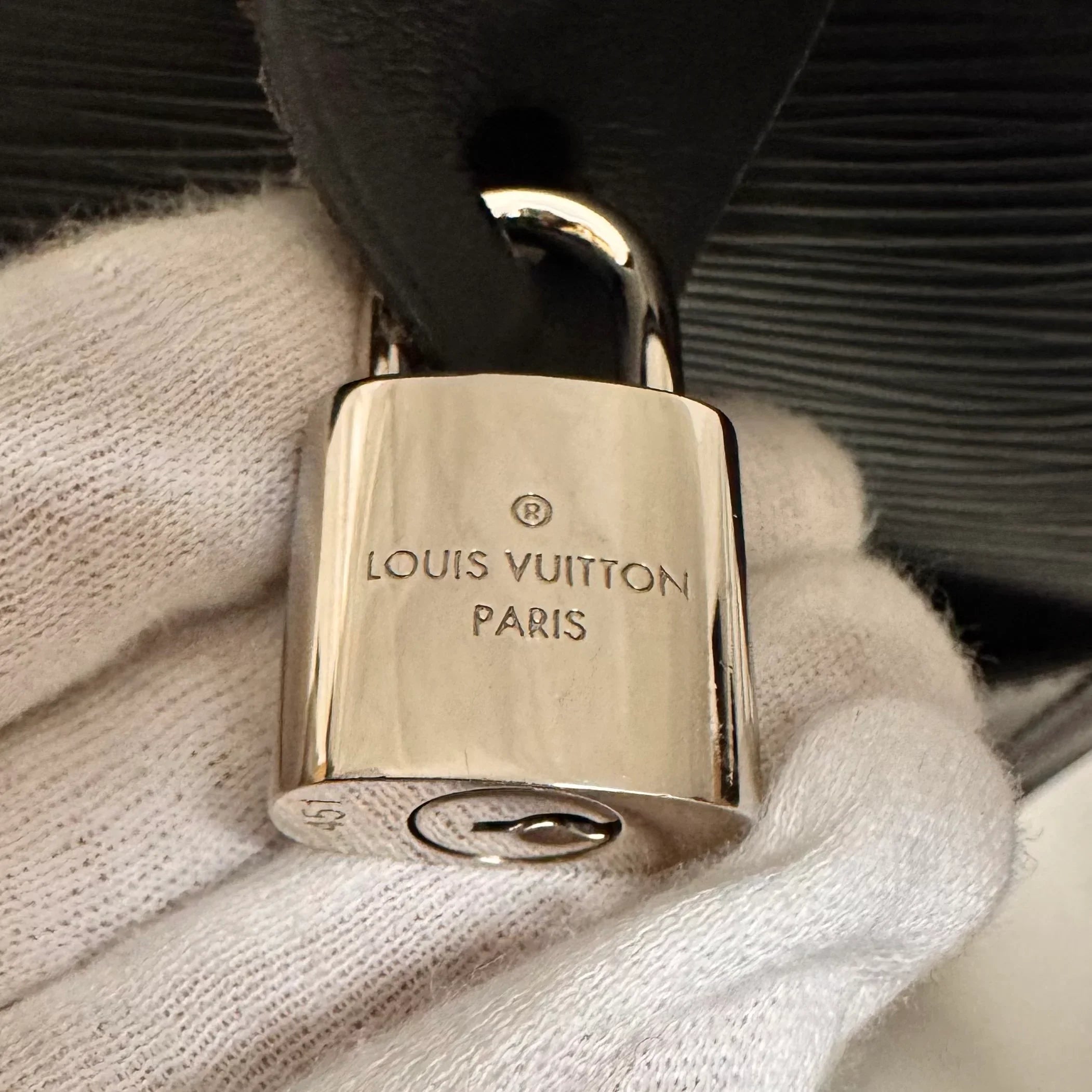Louis Vuitton Epi Speedy 30 Black Bag - Lost Designer