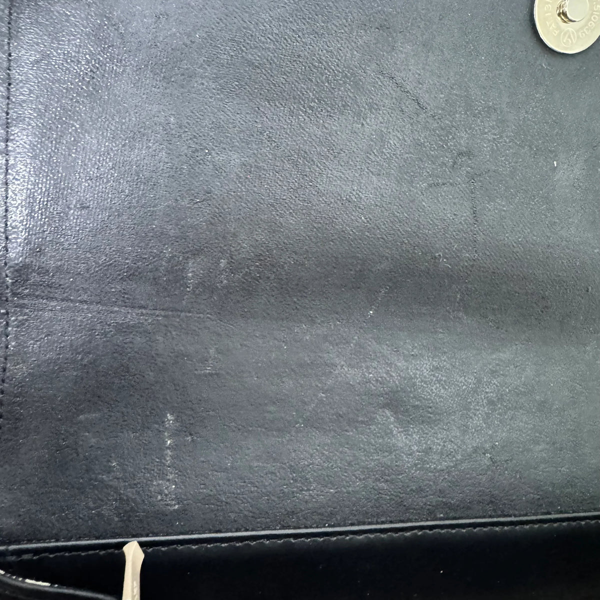 Burberry Nova Check Leather Flap Shoulder Bag - Lost Designer