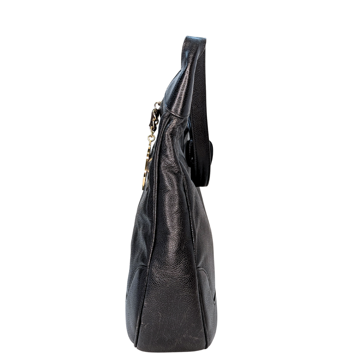 Chanel Vintage CC Hobo Shoulder Bag