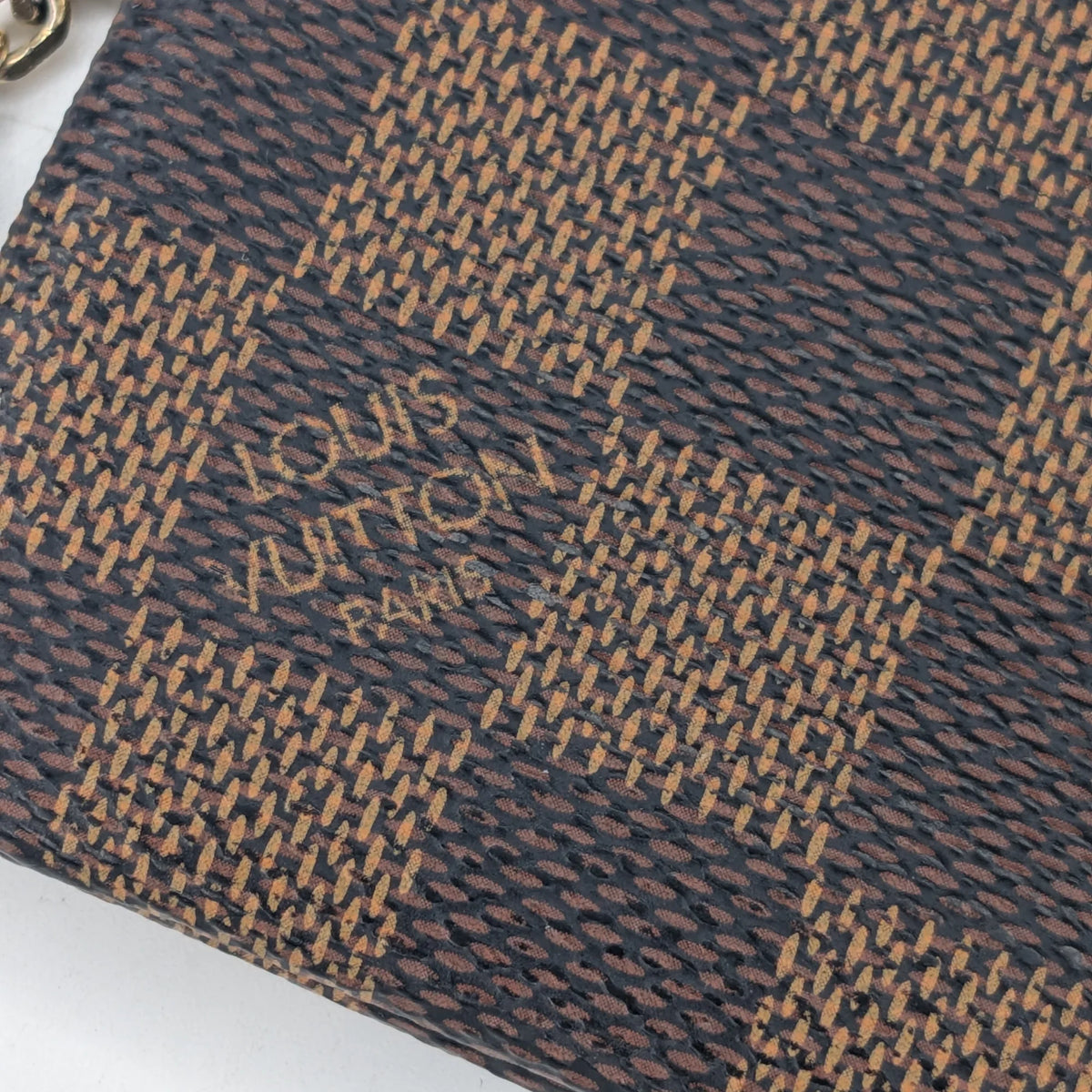 Louis Vuitton Damier Ebene Zippy Pouch Wallet Brown - Lost Designer