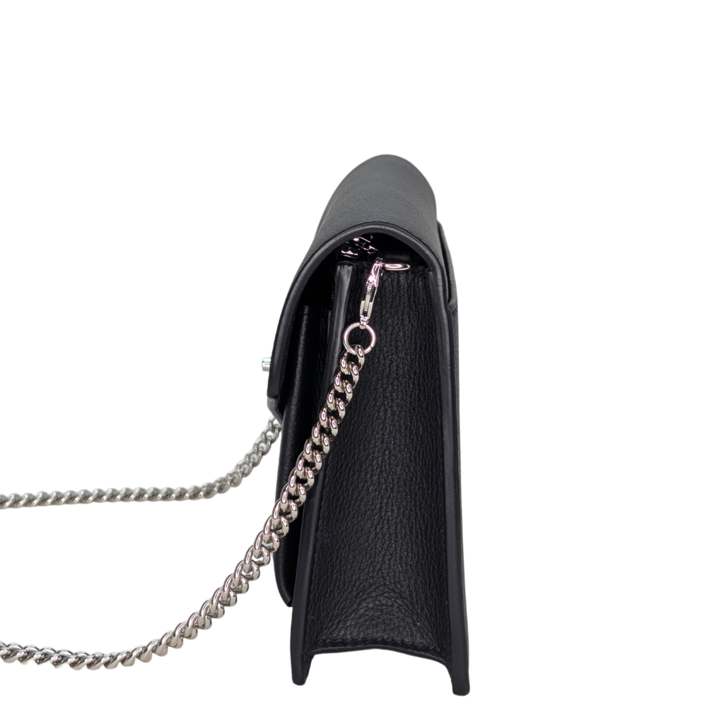 Louis Vuitton MyLockMe Chain Pochette Black Bag