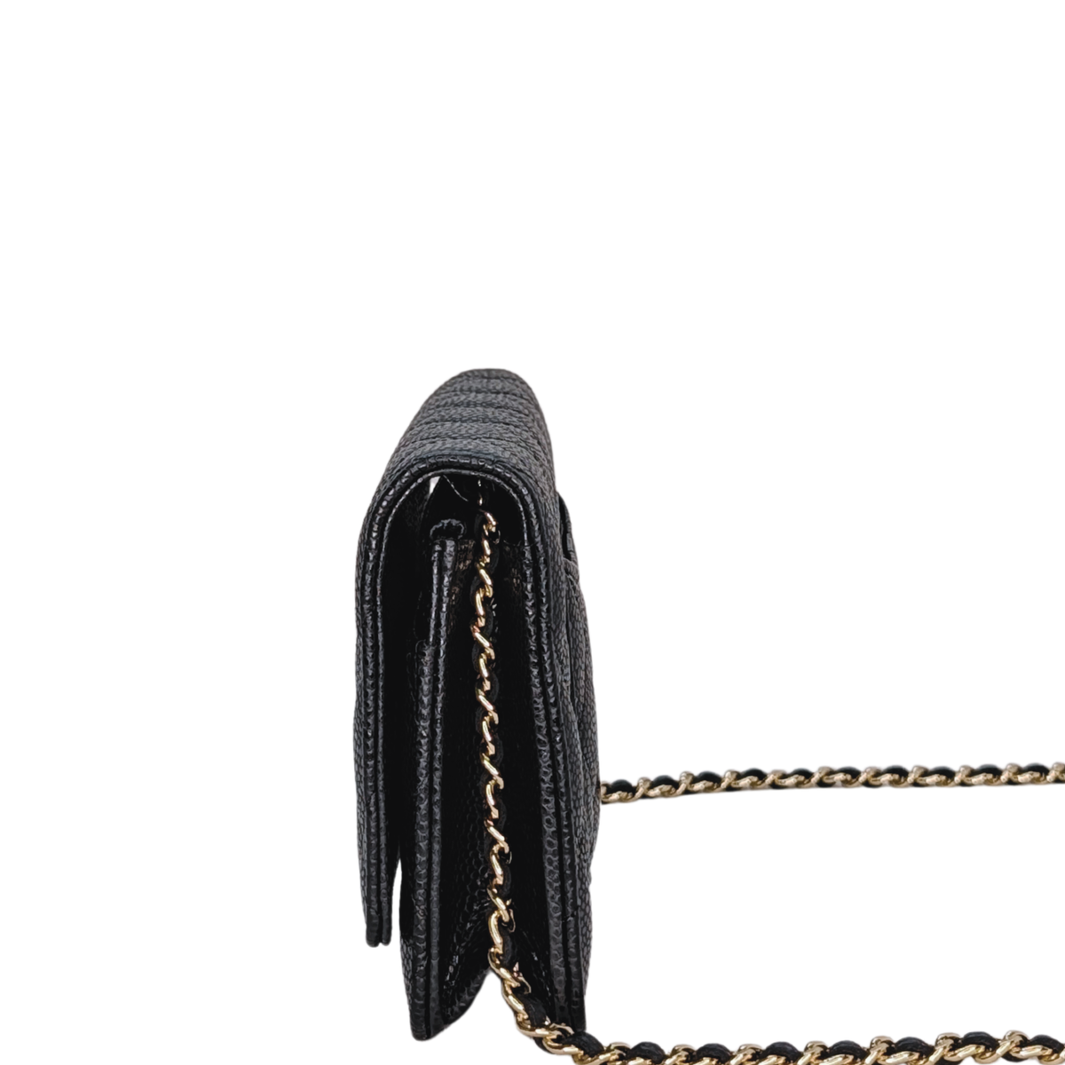 Chanel Wallet on Chain Caviar Black