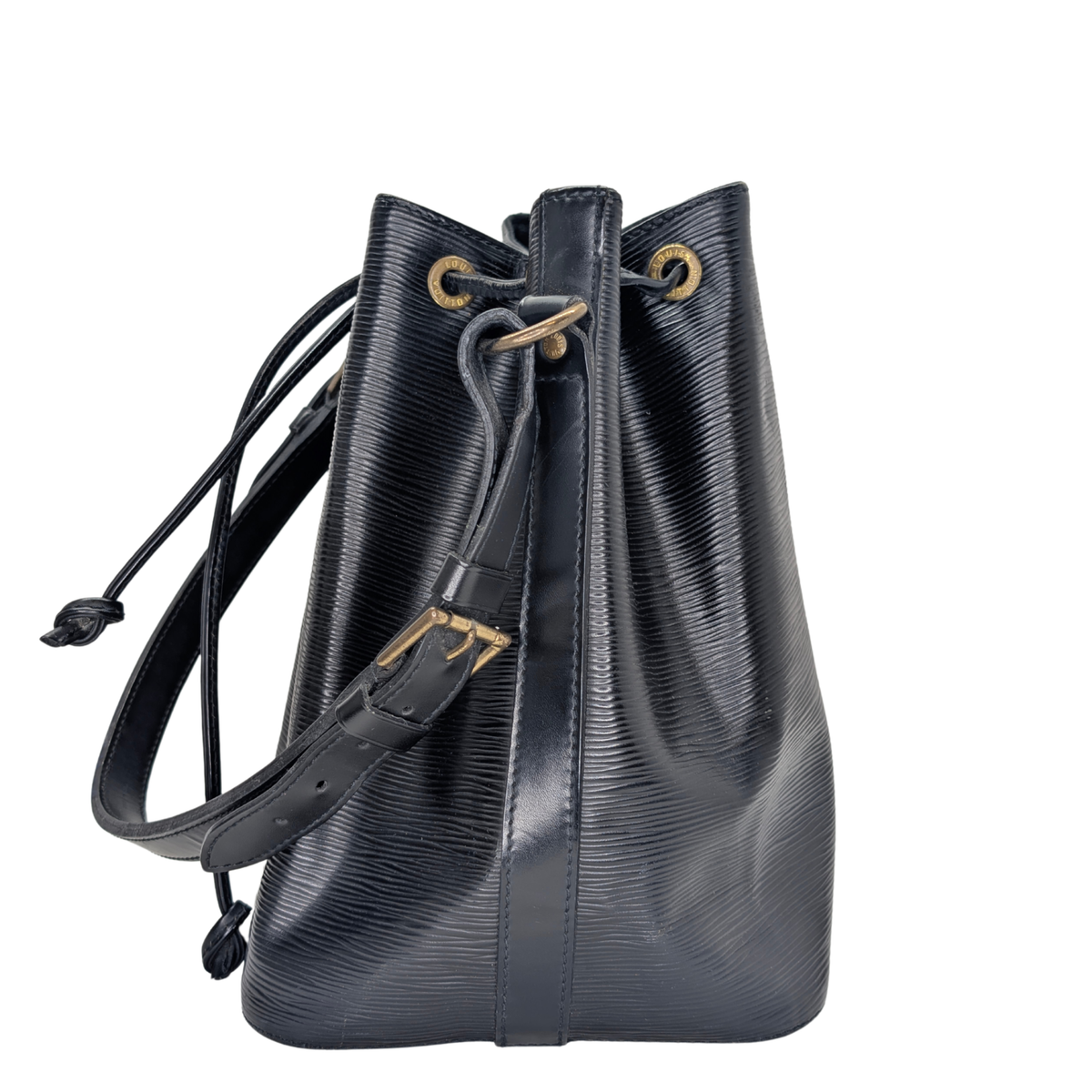 Louis Vuitton Epi Noé Shoulder Bag Black